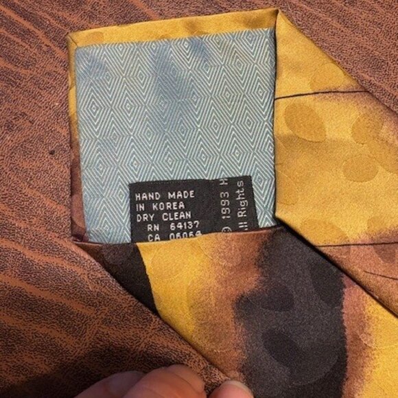 VTG Golf & Country Club 100% Silk Tie Fred Flintdtone/George Jetson/Yogi/BooBoo - Picture 5 of 7